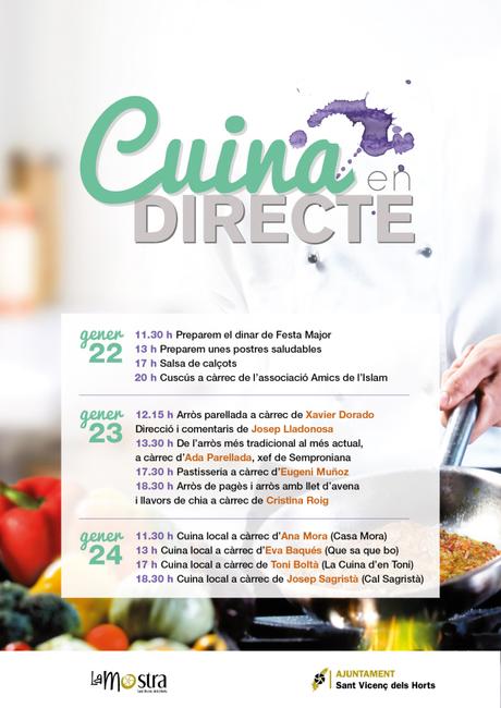 Cuina en directe a la 32 La Mostra SVH