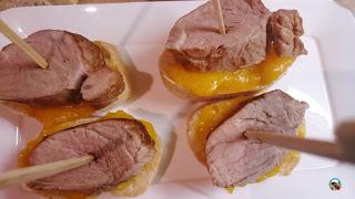 Pincho de solomillo cerdo
