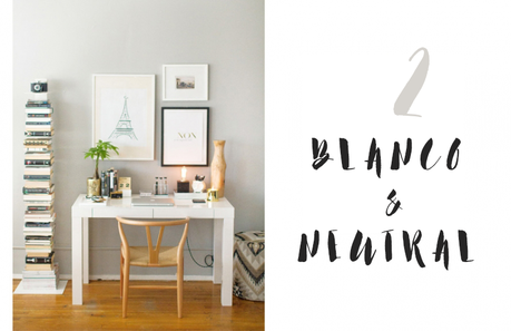 1 Escritorio, 3 estilos diferentes