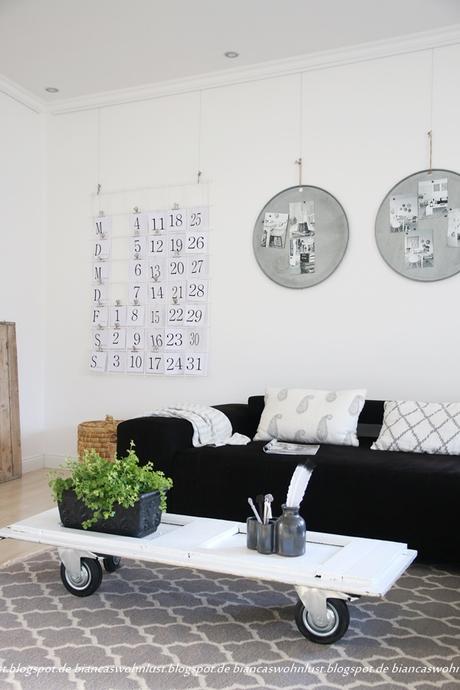 De PUERTA VIEJA a MESA DE CENTRO con estilo muy nórdico!