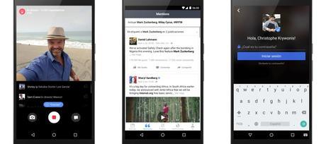 Presentamos Facebook Mentions para Android