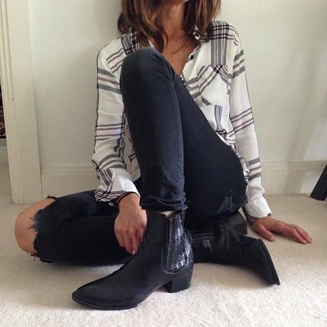 TREND SHOPPING; PLAID SHIRT.-