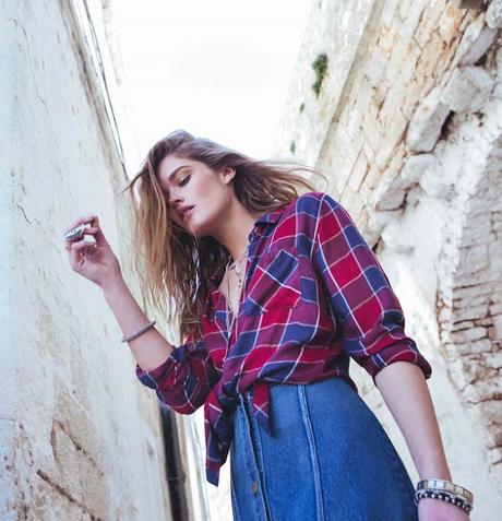 TREND SHOPPING; PLAID SHIRT.-