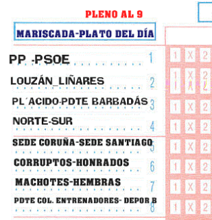 La quiniela del fútbol gallego para la próxima temporada !El modelo en EXCLUSIVA!