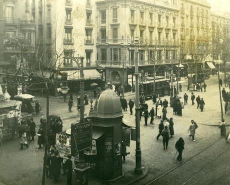 LA RAMBLA, A LA BARCELONA D' ABANS, D' AVUI I DE SEMPRE...13-01-2016...!!!