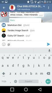 Mejores bots, canales y packs de stickers de telegram