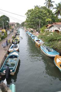 Canal en Negombo