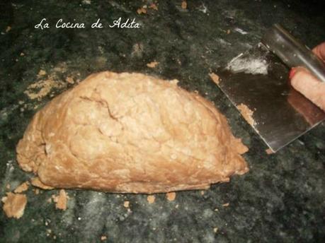 Galletas en forma de espiral, de chocolate y vainilla