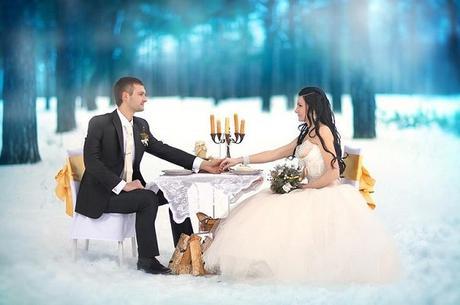 Bodas llenas de nieve