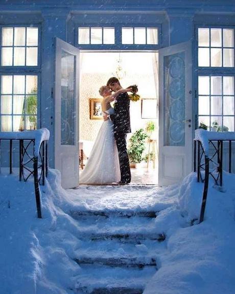 Bodas llenas de nieve