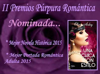 Dos nominaciones II Premios Púrpura Romántica