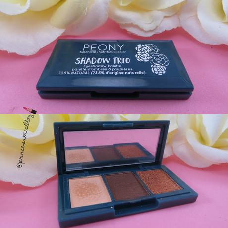 Shadow Trio de Peony Cosmetics