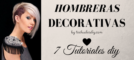 7 Tutoriales DIY Hombreras / Apliques decorativos + fotos - Paperblog