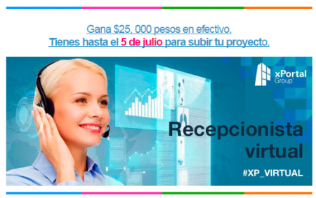 Reto recepcionista virtual. #CPMX6.