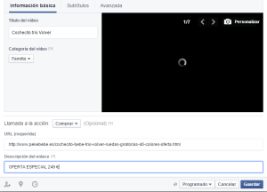 COMO CREAR UNA PRESENTACION DE VIDEO PARA FACEBOOK PASO 7