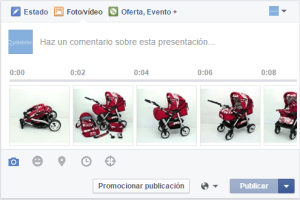 Como crear una presentación de imágenes en video para Facebook