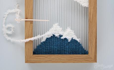 Decorar en familia: Diy telares con paisajes6