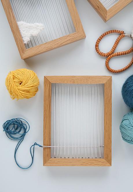 Decorar en familia: Diy telares con paisajes4