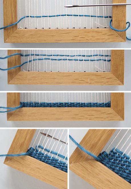 Decorar en familia: Diy telares con paisajes5