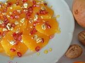 Carpaccio Naranja Granada Nueces