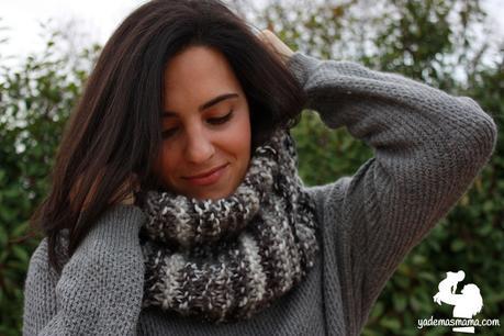 11 cosas que he aprendido empezando a tejer cuello bufanda de frente