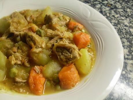 Potaje de carne con calabaza