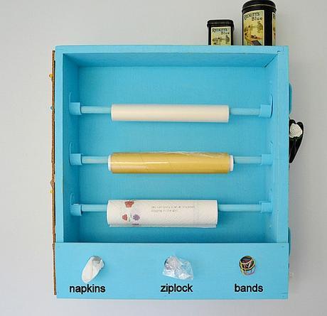 Sandwich-Station-from-a-Recycled-Drawer