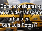Encuesta ¿Cómo consideras servicio transporte urbano?