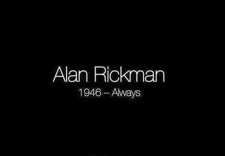 Gracias Alan Rickman