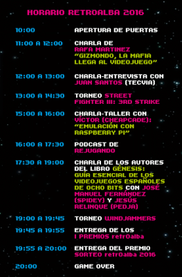 RetroAlba publica el horario de la edición de este año