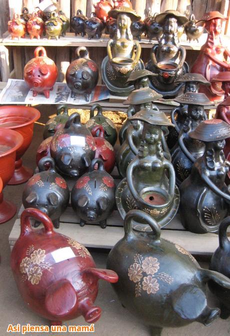 Paseando por Pomaire…y de vuelta a Blogger Traveller Pomaire chancho