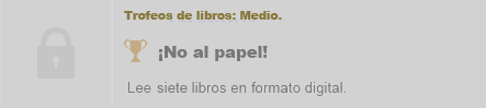 Reto 3: Trofeos de Lectura Reto 3: Trofeos de Lectura