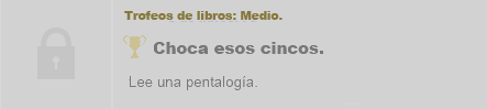 Reto 3: Trofeos de Lectura Reto 3: Trofeos de Lectura