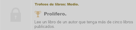 Reto 3: Trofeos de Lectura Reto 3: Trofeos de Lectura