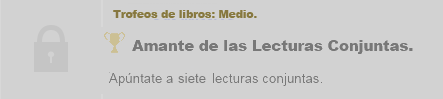 Reto 3: Trofeos de Lectura Reto 3: Trofeos de Lectura