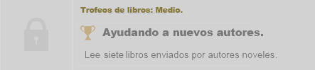 Reto 3: Trofeos de Lectura Reto 3: Trofeos de Lectura