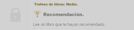 Reto 3: Trofeos de Lectura Reto 3: Trofeos de Lectura