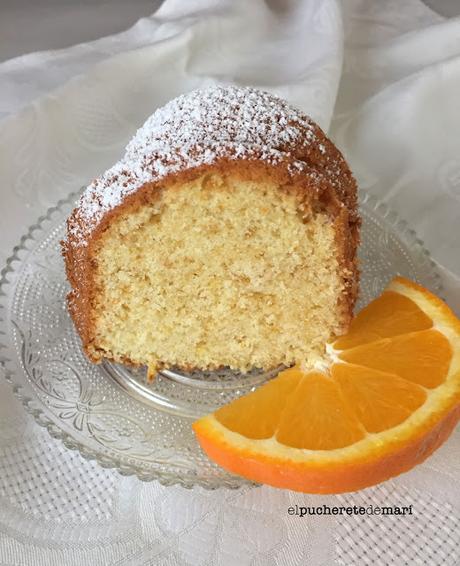 BUNDT CAKE DE MIEL Y NARANJA