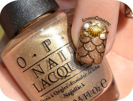 Nail Art - Sea Gold - LadyQueen Nail Art - Sea Gold - LadyQueen