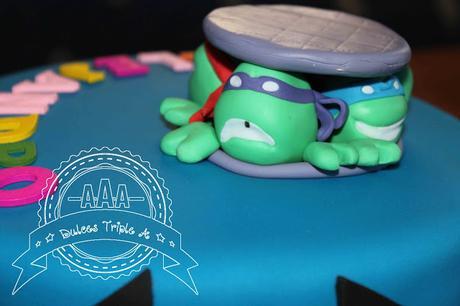 Tarta de las Tortugas Ninja