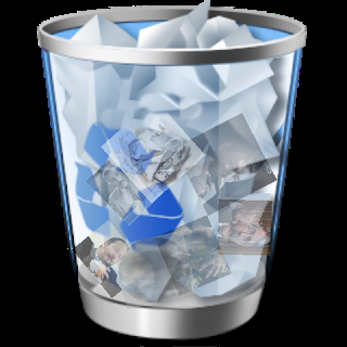 Papelera de reciclaje.