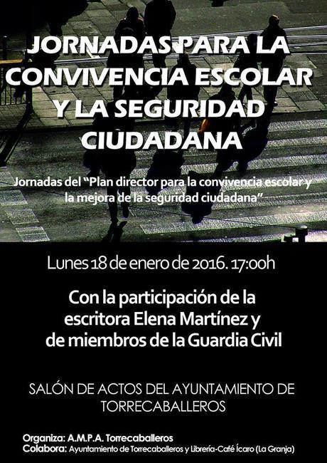 .: Bajo el paraguas azul charla en Torrecaballeros sobre acoso escolar :.