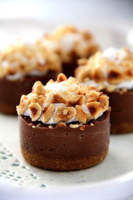 Mini Nutella Cheesecake.Receta.