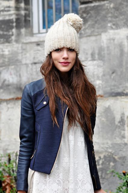 STREET STYLE INSPIRATION; BEANIES.-