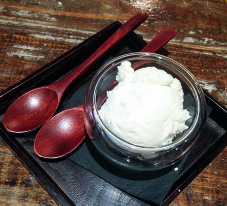 Helado de jengibre, Koryo baco y boca