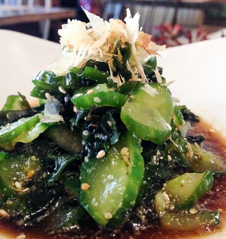 Sinomono Ensalada pepino y alga Koryo baco y boca