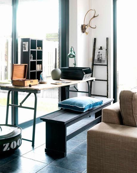 Casa industrial con aire muy ecléctico