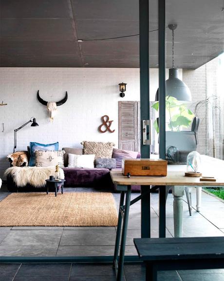 Casa industrial con aire muy ecléctico