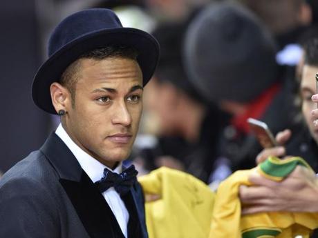 Neymar Jr en la gala Fifa Ballon d'Or awards