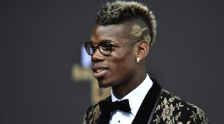 Pogba en la gala Fifa Ballon d'Or awards